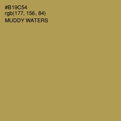 #B19C54 - Muddy Waters Color Image